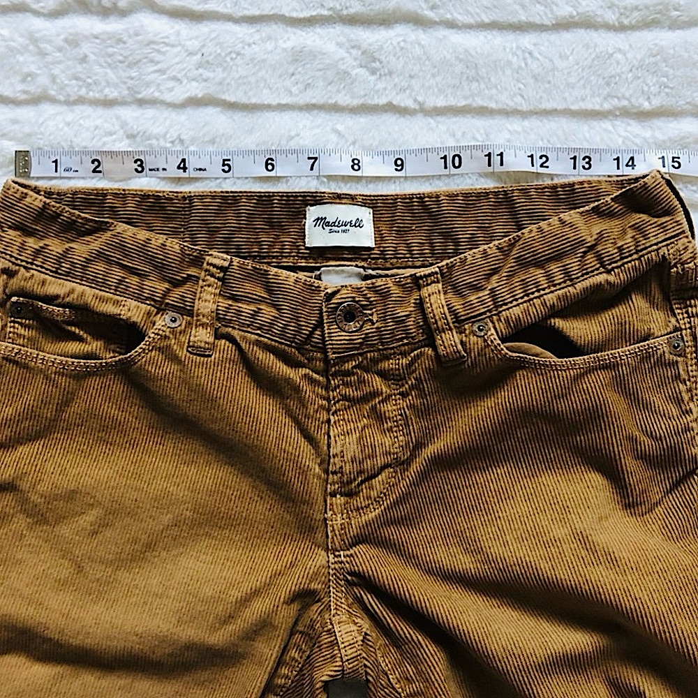 Madewell corduroy pants size 29 - Picture 10 of 12